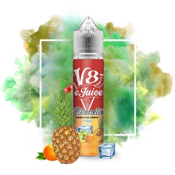 líquido vape frutado - Líquido V8 E-Juice - Chevelle - Hawaiian Drink