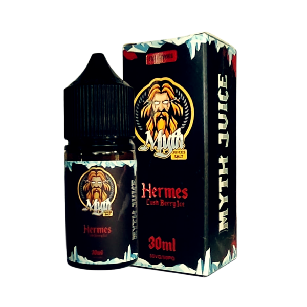 líquido nic salt - Liquido Myth Salt - Hermes - Lush Berry Ice