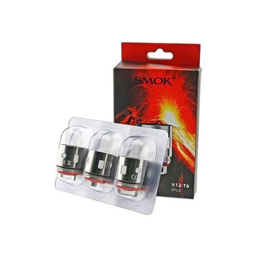 resistência coil tfv12 - Resistência / Coil para TFV12 - T6 0.17ohm - Smok