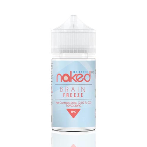 líquido mentolado - Líquido Naked 100 - Brain Freeze (Menthol)
