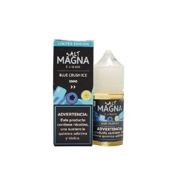 líquido salt ice - Líquido Magna e-Liquid Salt - Blue Crush Ice - Edição Limitada