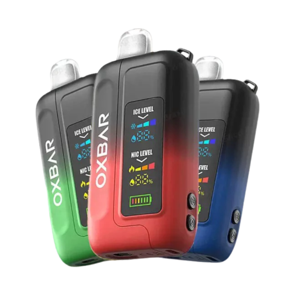 pod descartável - Pod Descartável Oxbar - Ice-Nic Control - World's 1st - 35.000 Puffs