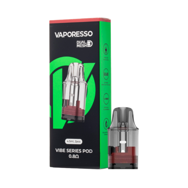 pod reposição vibe - Pod Reposição Vibe Series - Dual Mesh - Vaporesso