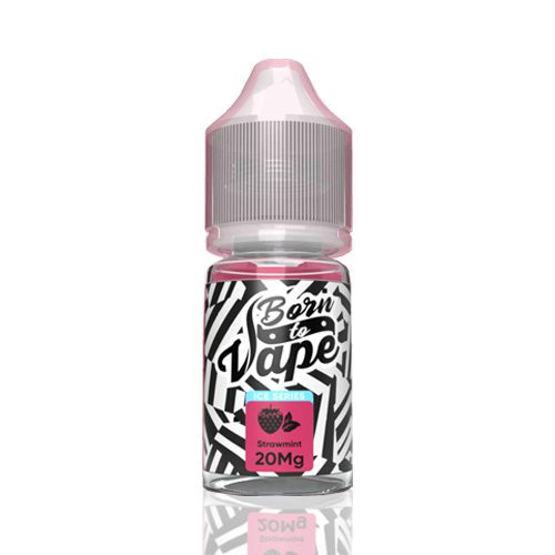 líquido salt nic - Líquido Born to Vape Salt - Strawmint