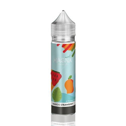 líquido mentolado manga morango - Líquido Magna e-Liquid - Mango Strawberry - Mint