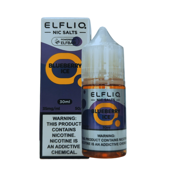 líquido salt nic - Líquido Elf Liq Salt - Elf Bar - Blueberry Ice