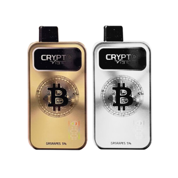 pod descartável 20000 puffs - Pod Descartável Crypt ₿ Vibe - 20.000 Puffs - Tiger Melon Ice