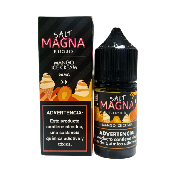 líquido nic salt - Líquido Magna Salt - Mango Ice Cream