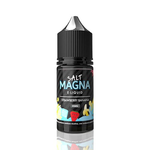 líquido salt ice - Líquido Magna e-Liquid Salt - Strawberry Banana - Ice