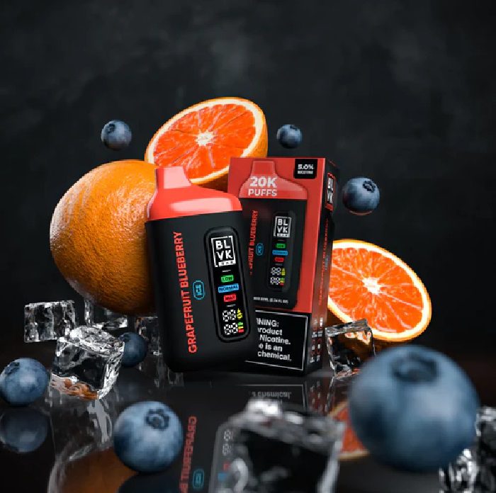 89a229ae46465541ba8e42d21130cf4c-6.jpg pod descartável 20000 puffs - Pod Descartável BLVK Bar - 20.000 puffs - Grapefruit Blueberry Ice