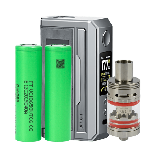 combo mod drag 3 - Combo Mod Drag 3 + Atomizador E-ATM Flow + Bateria VTC6