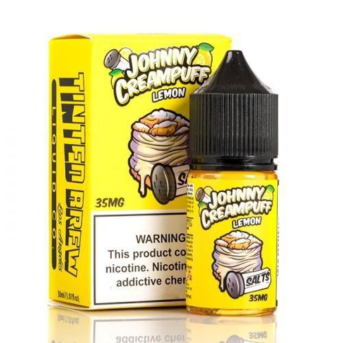 líquido salt nicotine - Liquido Johnny Creampuff Salt - Lemon