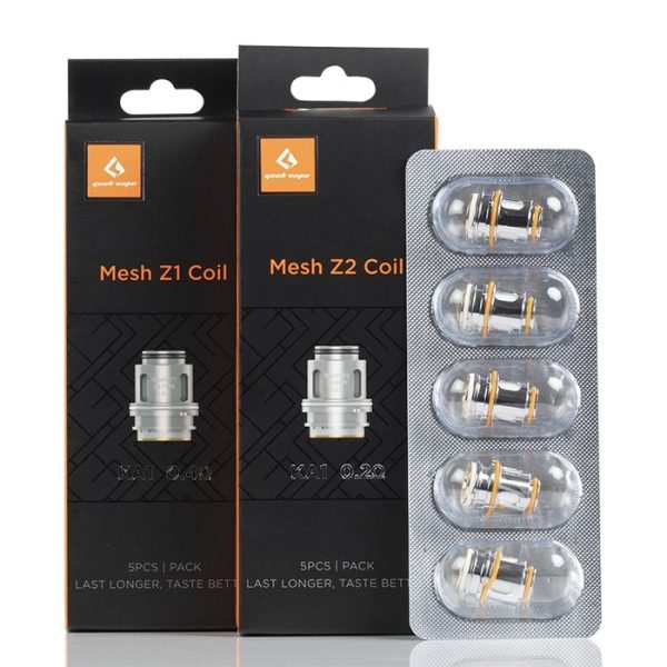 resistência coil - Resistência / coil Z0.15 / Z0.2 / Z0.25 / Z0.4 / Z0.4 XM - Zeus / L200 / S100 / T200 - Geekvape