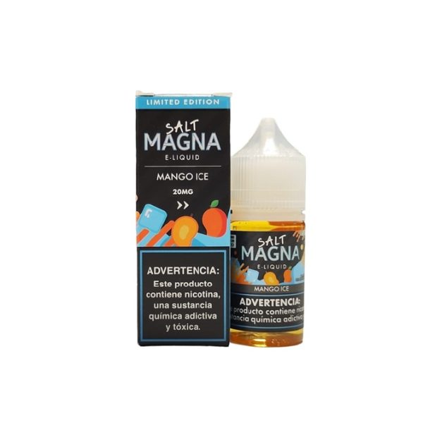 líquido nic salt - Líquido Magna e-Liquid Salt - Mango Ice - Edição Limitada