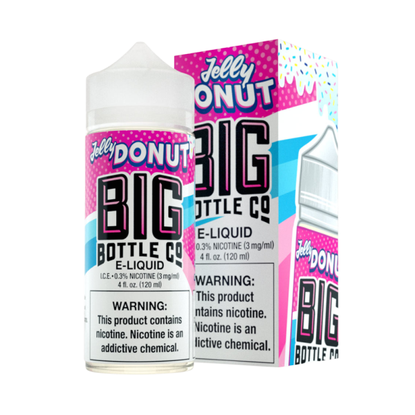 e-liquid doce - Liquido Big Bottle Co. - Jelly Donut