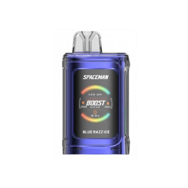 pod descartável 20000 puffs - Pod Descartável Spaceman Smok - 20.000 puffs - Blue Razz Ice